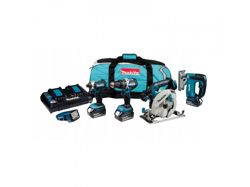 MAKITA DLX5043PT Sada aku. naradia 18V 3x5 0Ah remab.sk