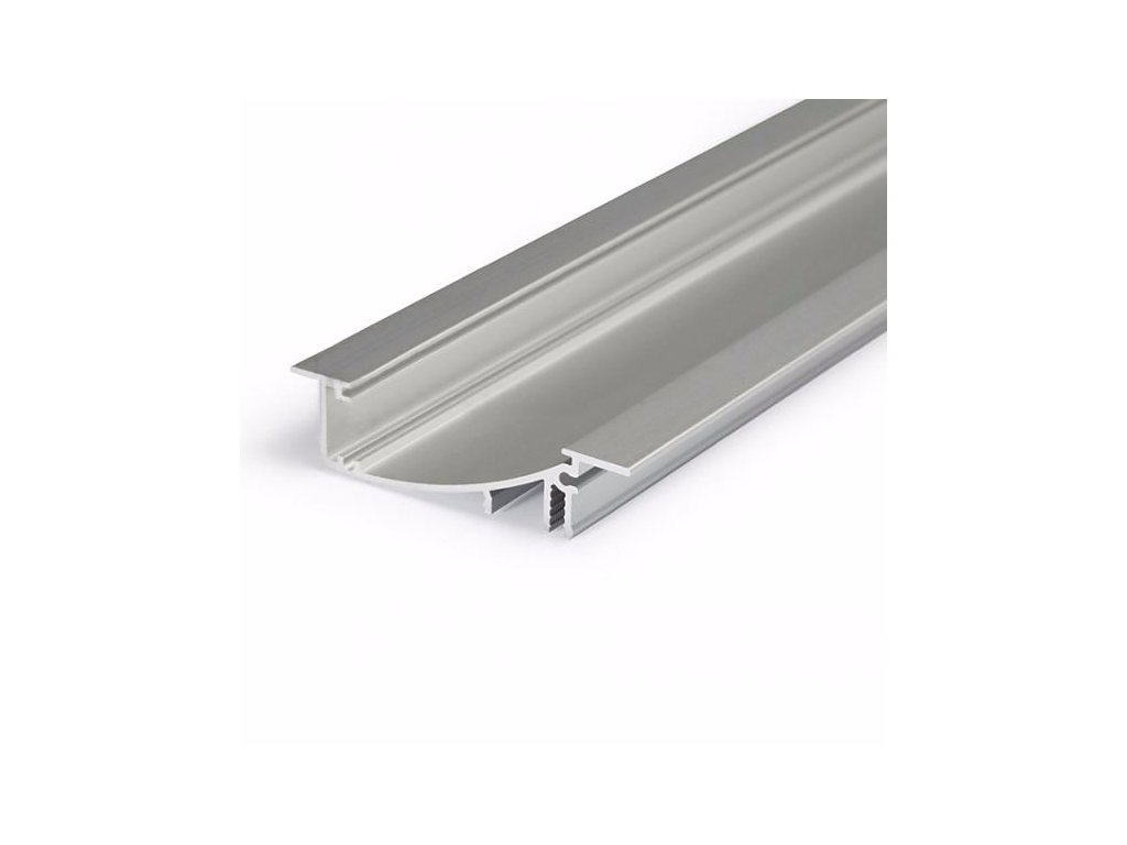 Topmet LED lišta FLAT8 2m H/UX strieborná 23050020