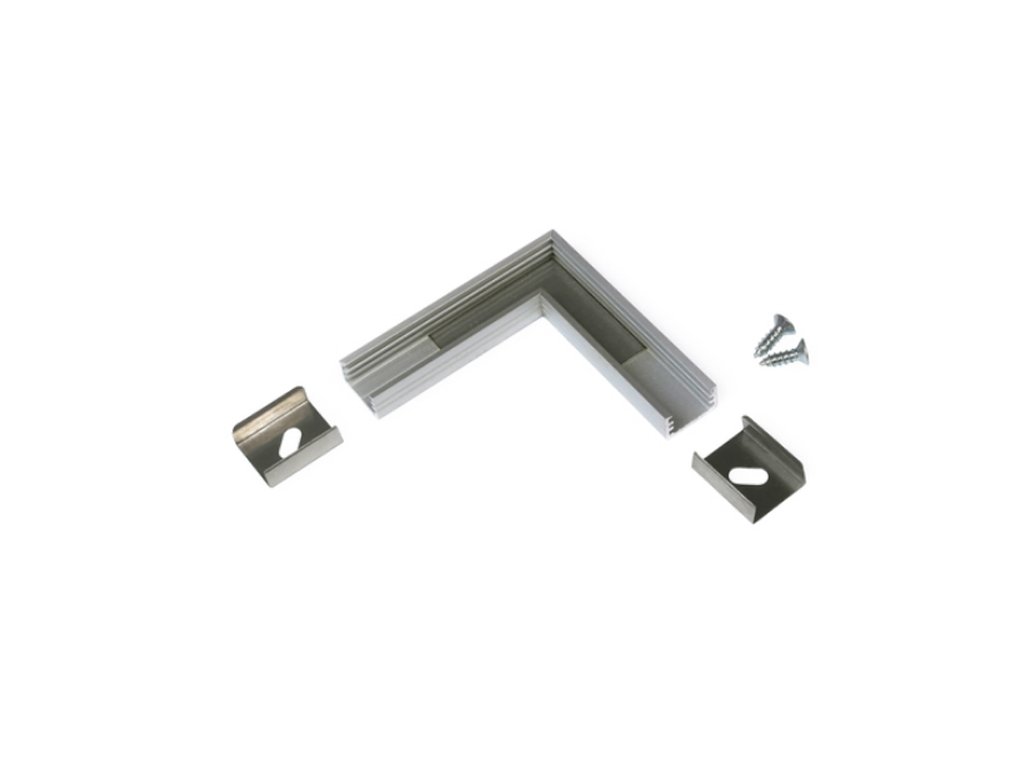 LED lišta SLIM8 rohovník strieborný 89150020