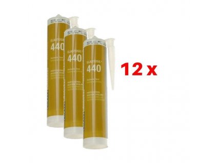 12x Silikón neutrálny 310ml WACKER 440 transparent