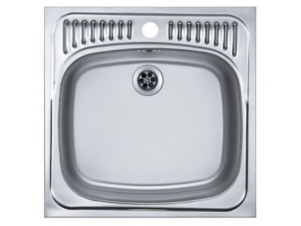Alveus BASIC 130 nerezový 465 x 465 mm