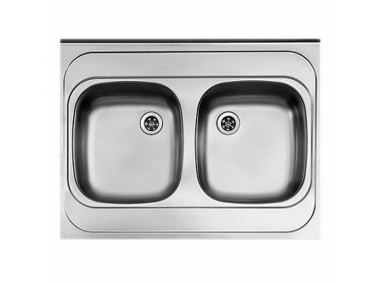 ALVEUS CLASSIC 40 nerezový dvojdrez 600 x 800 mm