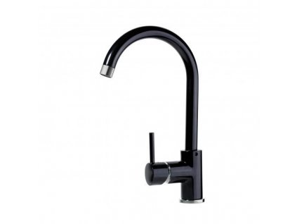 ALVEUS Kuchynská batéria ESTERA čierna lesklá