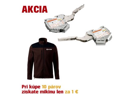 Blum aventos 20K2E01 akcia pri kúpe 250ks, mikina za1€