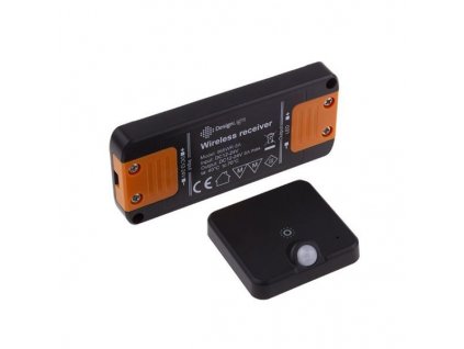 Bezkáblový pohybový senzor 12V / max 96W čierny D.DELI-ZES-1-1CZ-02/