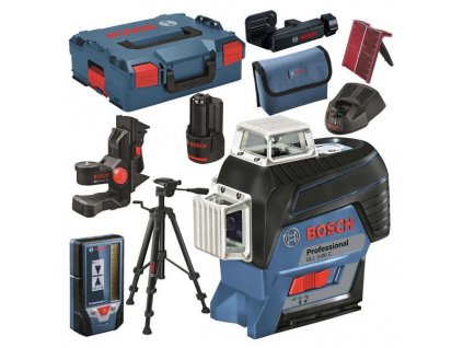 BOSCH lasér GLL 3-80C + BM1 + statív BT150 + prijímač LR7 06159940LD