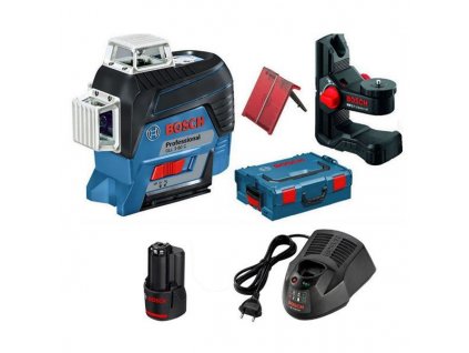 BOSCH líniový lasér GLL 3-80C + BM1 + L-Boxx 0601063R02
