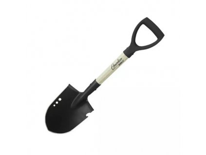 DEDRA Mini krátka lopata, drevená násada, dĺžka 68 cm 80C001