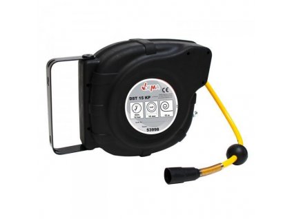 DEMA Automatický samonavíjací bubon s pneumatickou hadicou 15 m 53998D
