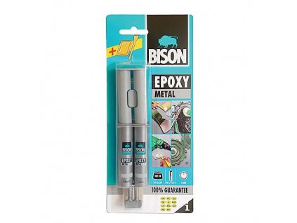 Epoxidové dvojzložkové lepidlo Bison Epoxy Metal  24ml
