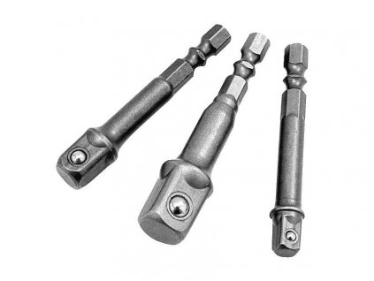 Extol 32600 Sada adaptérov do vŕtačky 1/4-3/8-1/2 in