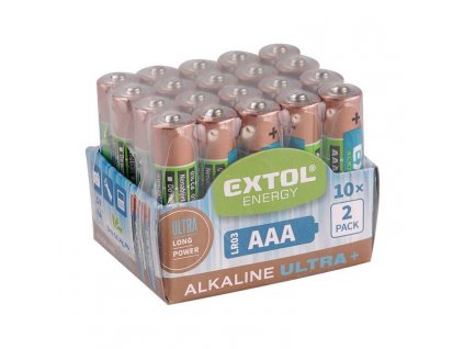 EXTOL 42012 Energy Alkalická tužková batéria Ultra + AAA 1,5 V 1ks
