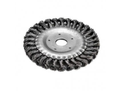 EXTOL Kartáč okružný vrkočový, oceľový drôt 0,5mm, 178mm 17030