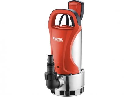 EXTOL PREMIUM Čerpadlo ponorné kalové, príkon 1100W, 18500l/h, max. výtlak 8m, 8895009