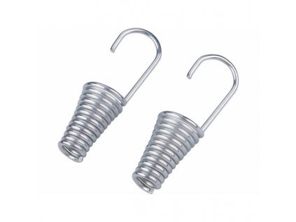 EXTOL PREMIUM Hák na elastický popruh, 2ks. Ø4mm, pozinkovaný 8861124