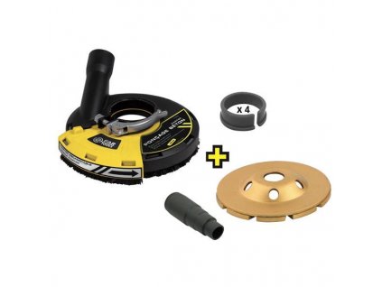 FARTOOLS Odsávací kryt na uhl. brúsku pre brúsenie betónu 125mm 115926
