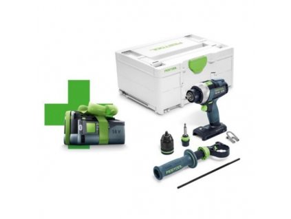FESTOOL Aku. vŕtací skrutkovač TDC 18/4 I-Basic-5,0 577052 DOPREDAJ