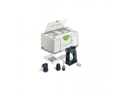 FESTOOL Akumulátorový vŕtací skrutkovač CXS 18-Basic-Set 577333