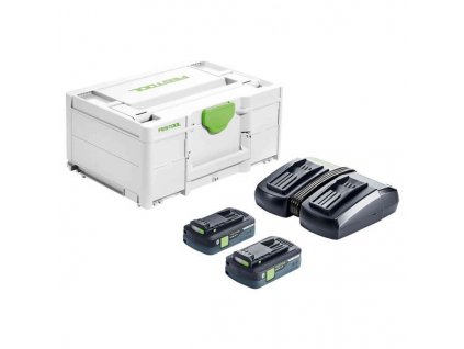 FESTOOL Energetická súprava SYS 18V 2x4,0/TCL 6 DUO 577109