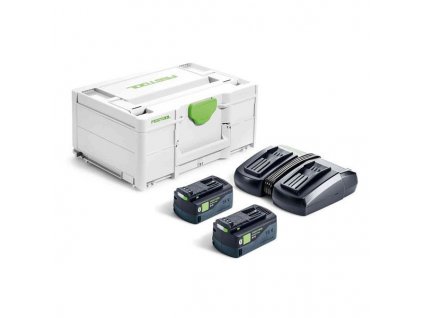 FESTOOL Energetická súprava SYS 18V 2x5,0/TCL 6 DUO 577707