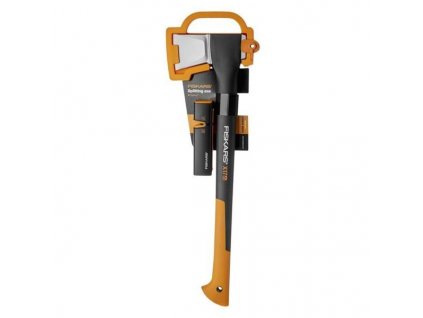 FISKARS Sekera univerzálna X17 + brúska nožov a sekier Xsharp SET 1020182