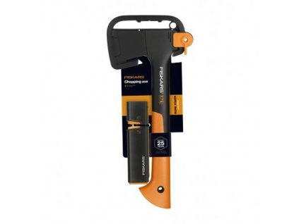 FISKARS Sekera univerzálna X7 + brúska nožov a sekier Xsharp SET 1020183