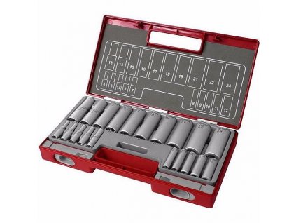 FORTUM 4700012 gola sada 20-dielna 1/4+1/2 4-24 mm predĺžené