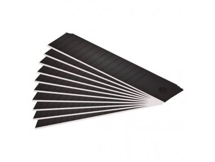 FORTUM Čepele do noža 18mm lámacie 10ks čierne 4780007