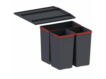 Franke Easysort 450-1-2 odpadkový kôš  1x14,5 l, 2x7,5 l
