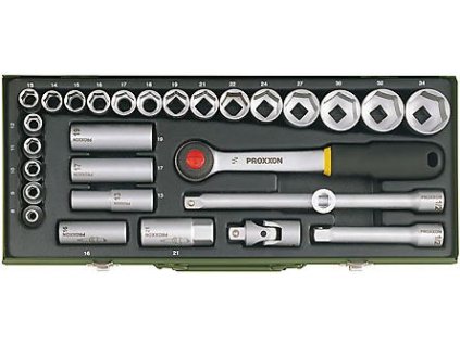 Gola sada Proxxon 29 dielná 1/2" 23000