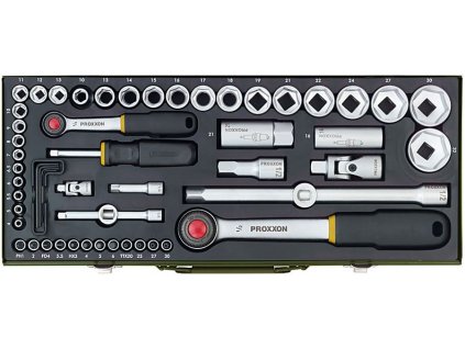Gola sada Proxxon 56dl. 1/4" a 1/2" 23040