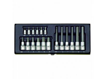 Golasada PROXXON 18-diel.1/2 - 1/4 " so šesťhranom 23100