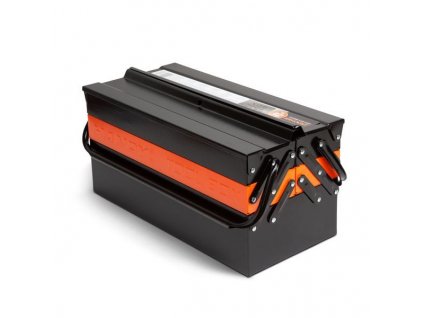 HANDY Kufrík na náradie, kovový - harmonika - 430 x 210 x 200 mm 10948