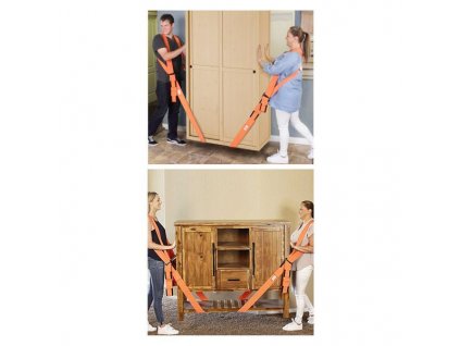 HANDY Popruh na chrbát na prevážanie nábytku pre dve osoby 55710B