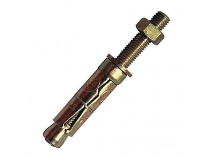 Hmoždinka kovová štvorplašť M6 / 10 x 40 mm DOPREDAJ