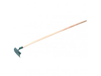 Hrable kovové, 12-zubové s drevenou násadou 150 cm V70081