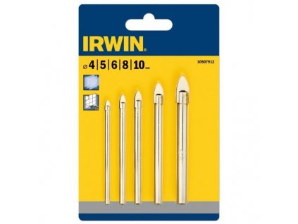 IRWIN 10507912 sada vrtákov do skla a dlažby 5-dielna