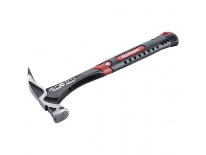 Kladivo pokrývačské, kovová pogumovaná násada, 680g, 320mm, s magnetom, FORTUM 4751100