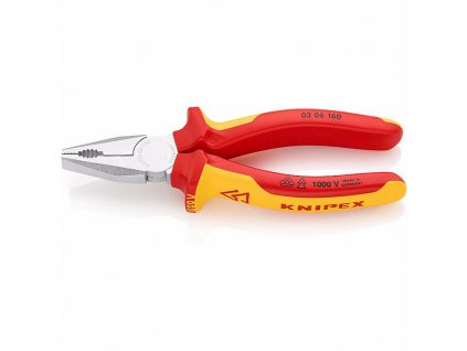 Knipex Kliešte kombinované 160 mm 1000V 0306160