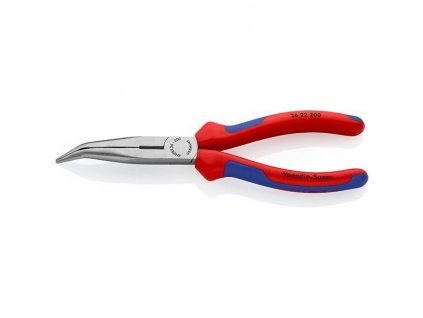 KNIPEX kliešte pologuľaté zahnuté 200mm 2622200