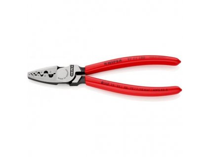 KNIPEX Lisovacie kliešte na dutinky 180 mm 9771180