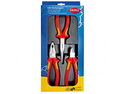 KNIPEX sada elektro klieští 002012 3ks 1000V