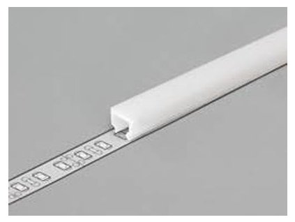 LED plast 2m KLIK C1 opál na LED lištu H18 H8060038S