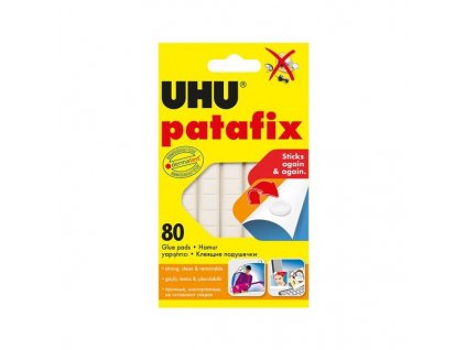 Lepiaca guma biela UHU PATAFIX U39125 80 ks