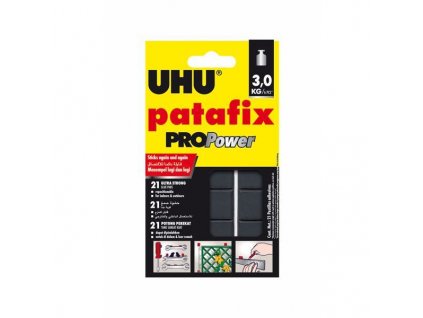Lepiaca guma čierna UHU PATAFIX U40790 21 ks