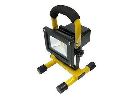 MAGG starLED Aku. stavebný reflektor LED 10 W SLMCOB10NAB