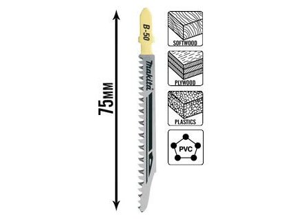 Makita B-06460 Pílový list z uhlíkovej ocele B50