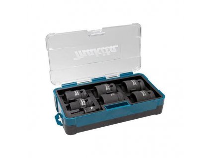 Makita B-69733 Sada priemyselných orechov gola 1/2" 6ks + adaptér