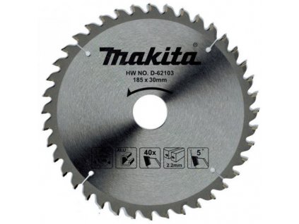 MAKITA D-62103 pílový kotúč 185 x 30 x 2,2 mm 40z na hliník