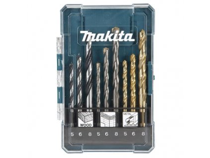MAKITA D-71962 sada vrtákov 9dl. na drevo/kov/beton